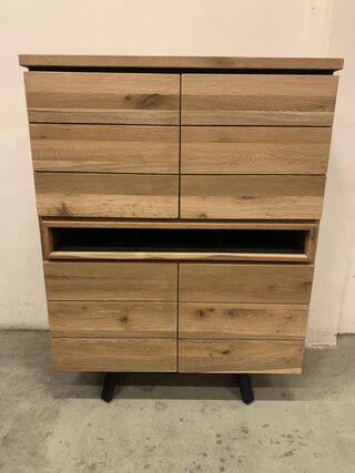 Larissa highboard, cigar brown